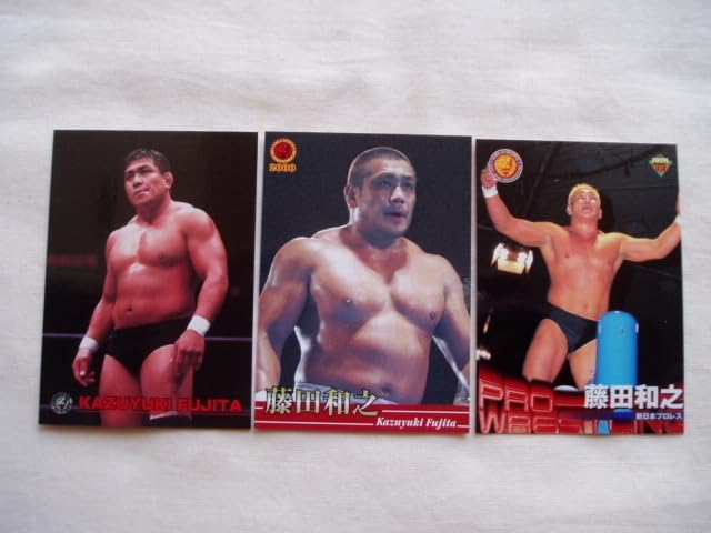 PRIDE 野獣　藤田和之 ソフビ　新品未開封 藤田和之 3枚セット□BBM バンダイ 新日本プロレス PRIDE RE 藤田和